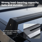 Crossbars Roof Rack Cargo Rack Rails Tesstudio-OEM Telescoping(2pcs) For Tesla Cybertruck